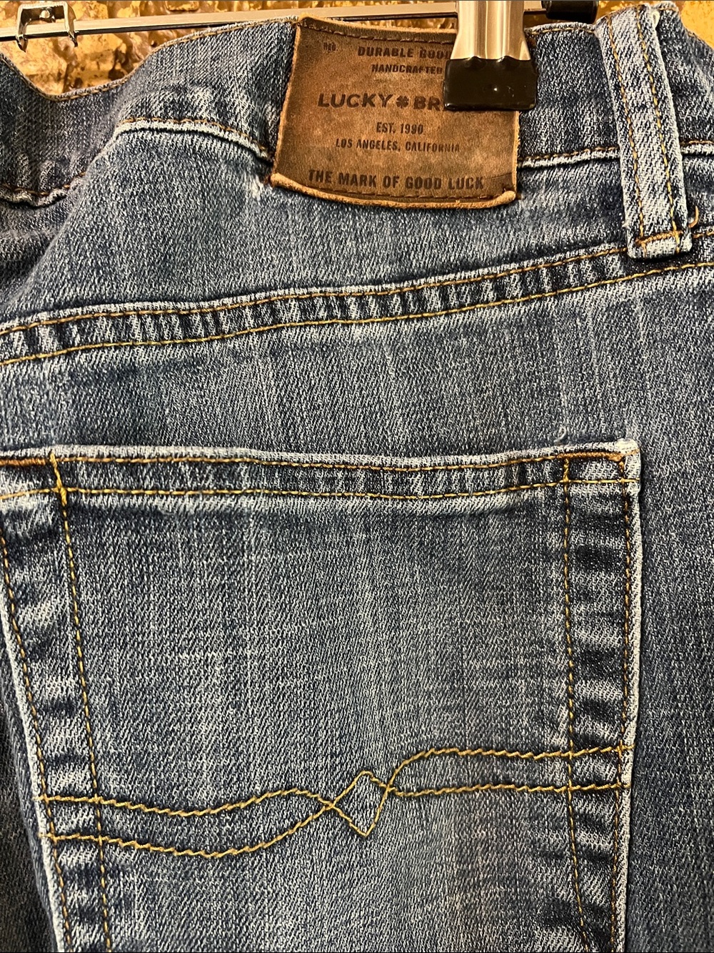 Lucky Brand Men's Medium Wash Relaxed Jeans